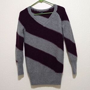 A/X Armani exchange color block vneck sweater  xs